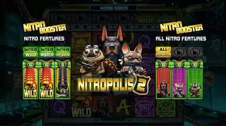 Nitropolis 2 slot screenshot 1