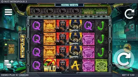 Nitropolis 2 slot screenshot 4