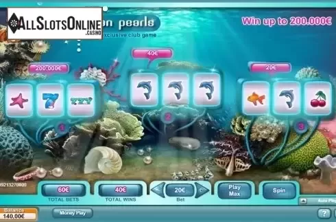 Screen 5. Ocean Pearls from NeoGames