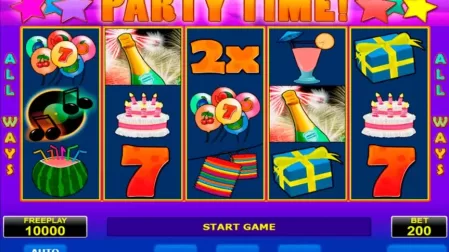 Party Time slot screenshot 1