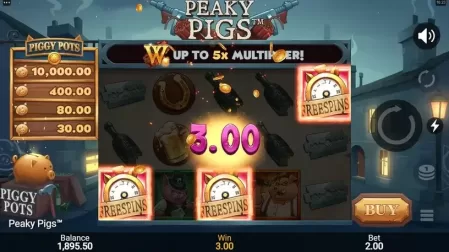 Peaky Pigs slot screenshot 3