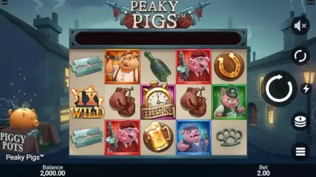 Peaky Pigs slot screenshot 1
