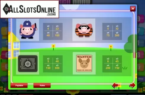 Screen3. Piggy Bank 1x2 from 1X2gaming