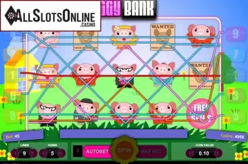 Screen5. Piggy Bank 1x2 from 1X2gaming