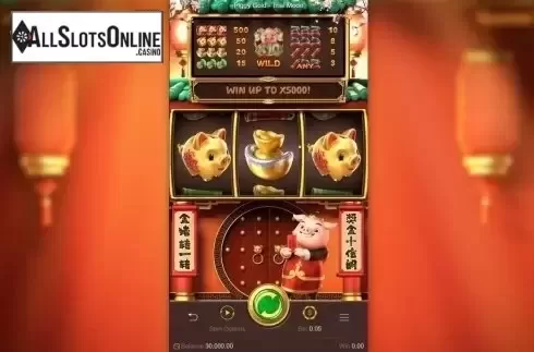 Reel Screen. Piggy Gold (PG Soft) from PG Soft