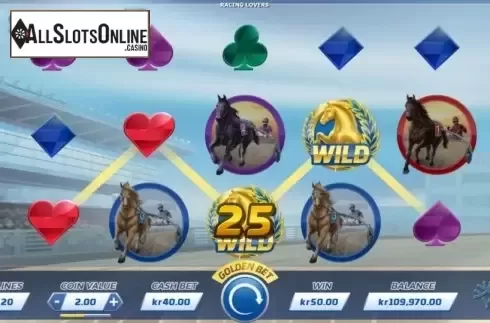 Win Screen 1. Racing Lovers from Yggdrasil