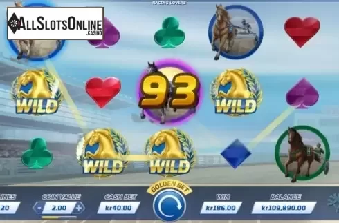 Win Screen 2. Racing Lovers from Yggdrasil