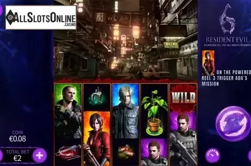 Reels screen. Resident Evil 6 from Skywind Group