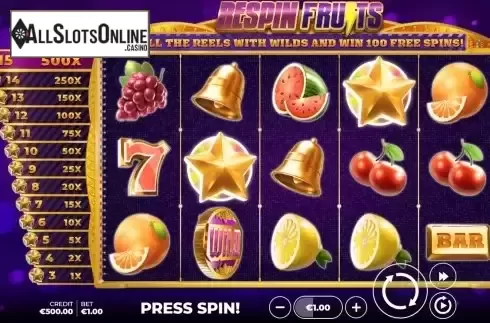 Game screen