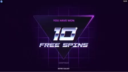 Retro Galaxy slot screenshot 3