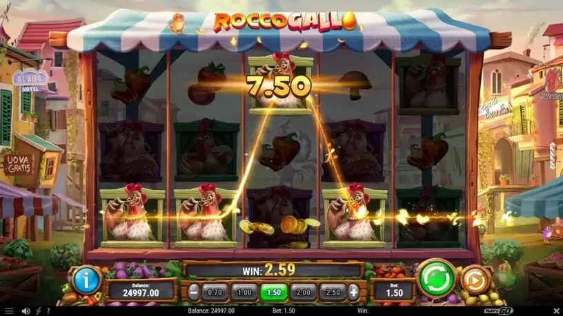 Rocco Gallo slot screenshot 2