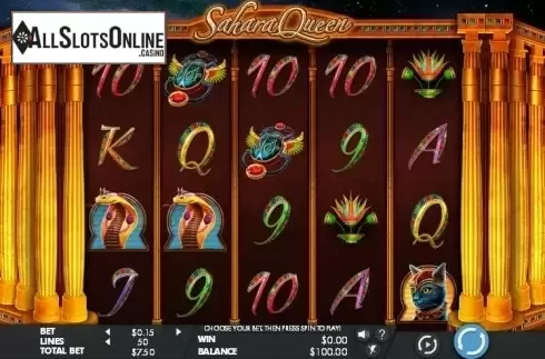 Screen 1. Sahara Queen from Genesis