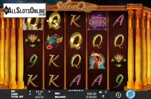 Screen 2. Sahara Queen from Genesis