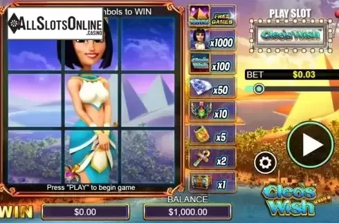 Game screen