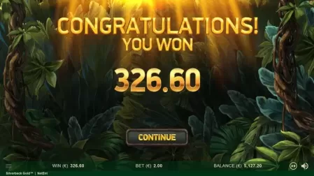 Silverback Gold slot screenshot 10