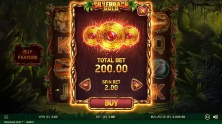 Silverback Gold slot screenshot 3