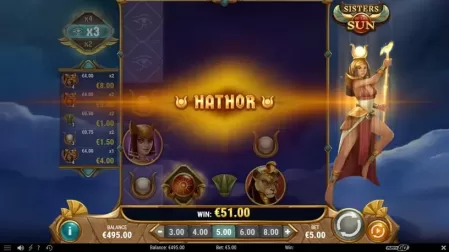 Sisters of the Sun slot screenshot 5