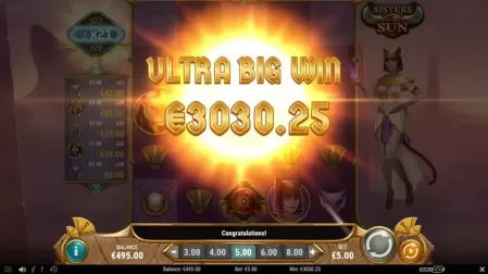 Sisters of the Sun slot screenshot 11