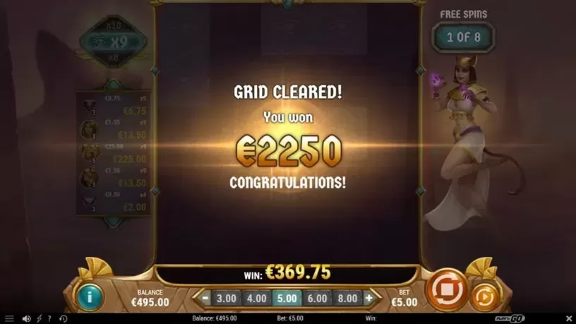 Sisters of the Sun slot screenshot 9