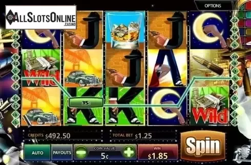 Wild Win screen. Slotboss from MultiSlot