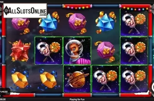 Reel Screen. Space Christmas from 1X2gaming