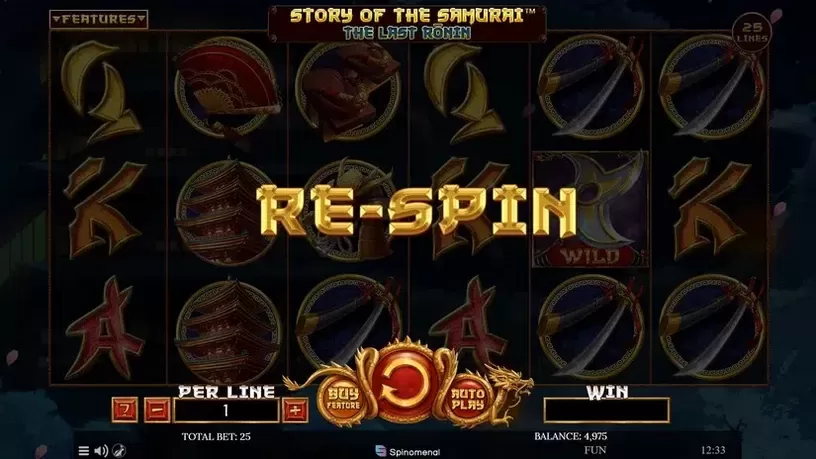 Story Of The Samurai The Last Ronin slot screenshot 2