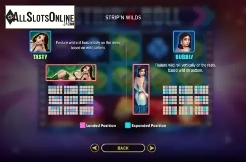 Features 2. Strip 'n Roll from GamePlay
