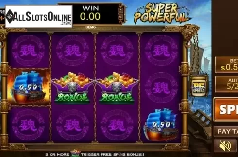 Win Screen. Super Powerful from PlayStar