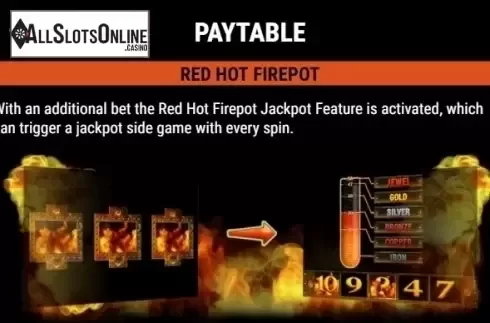 Paytable 1. Take 5 RHFP from Gamomat