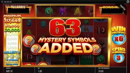 Ted Megaways slot screenshot 4