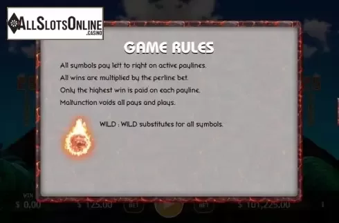 Featrues 1. Volcano Adventure from KA Gaming