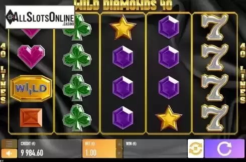 Free Spins screen