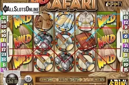 Screen6. Wild Safari (Rival) from Rival Gaming