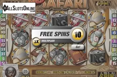 Screen5. Wild Safari (Rival) from Rival Gaming