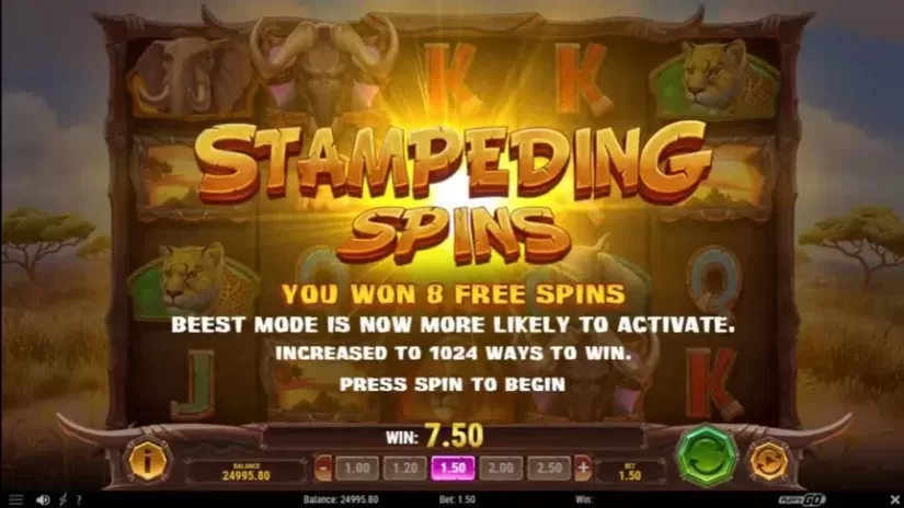 Win A Beest slot screenshot 5