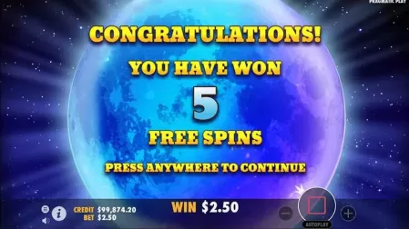 Wolf Gold slot screenshot 2