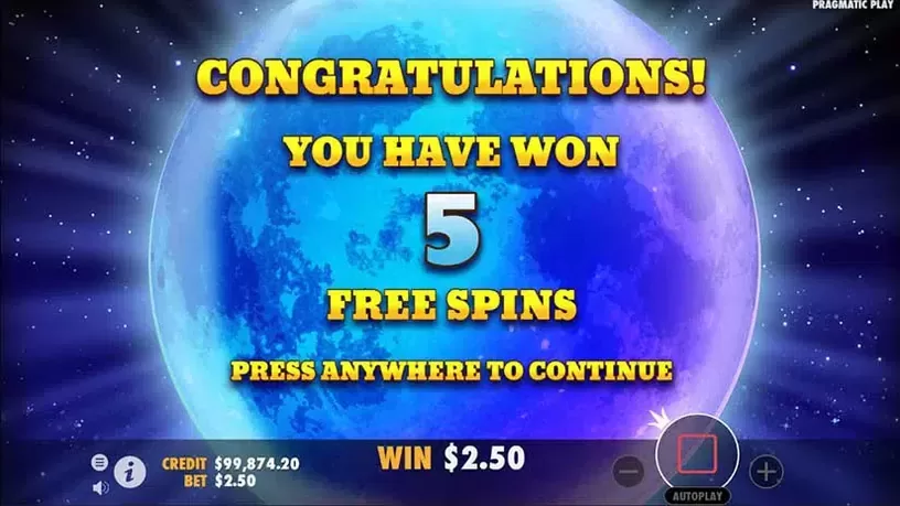 Wolf Gold slot screenshot 