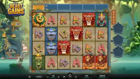 Beast Gains slot screenshot 1