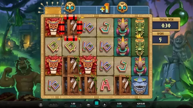 Beast Gains slot screenshot 5