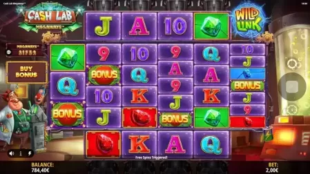 Cash Lab Megaways slot screenshot 2