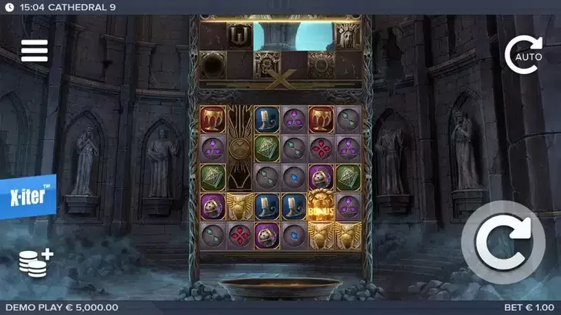Cathedral 9 slot screenshot 1