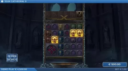 Cathedral 9 slot screenshot 2