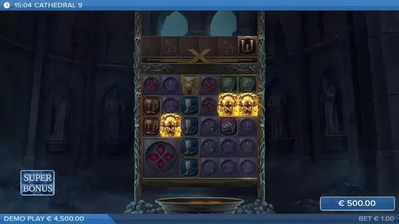 Cathedral 9 slot screenshot 2