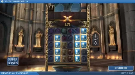 Cathedral 9 slot screenshot 3
