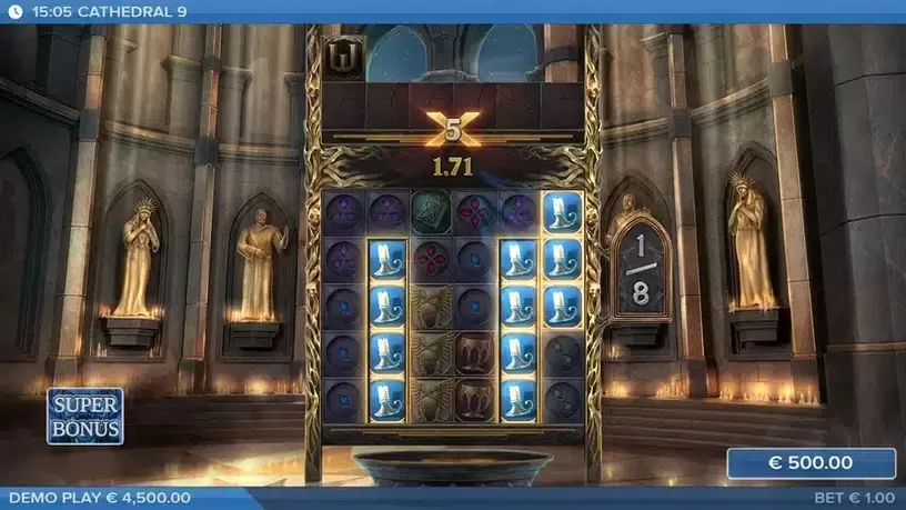 Cathedral 9 slot screenshot 3