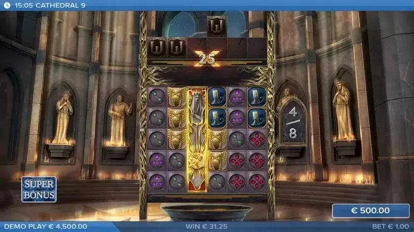 Cathedral 9 slot screenshot 6