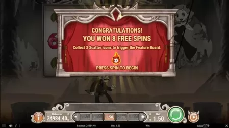 Charlie Chance: In Hell To Pay slot screenshot 5