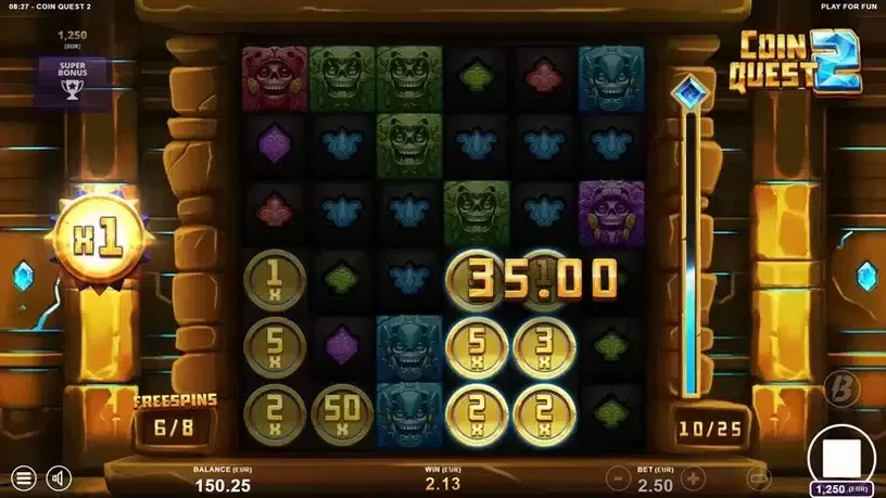 Coin Quest 2 slot screenshot 8