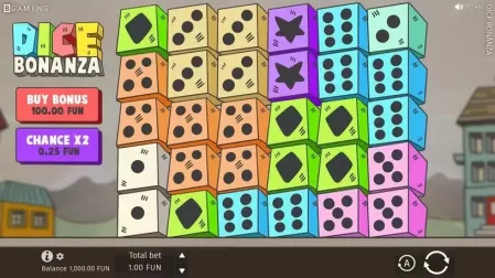 Dice Bonanza slot screenshot 1