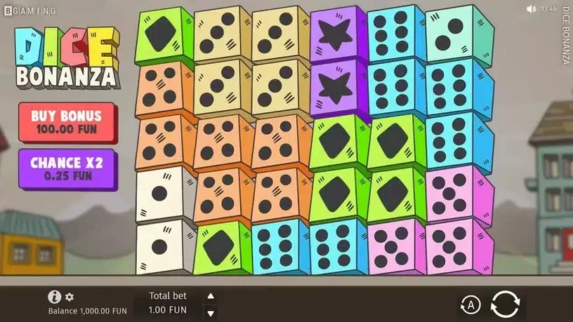 Dice Bonanza slot screenshot 1